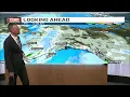 Series of fronts moves through Alaska keeping rain and snow in the forecast