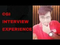 My journey to CGI Interview Experience