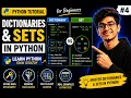 Learn Python from Scratch Dictionaries Sets in Python