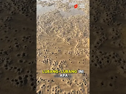 Lubang Misteri di Pantai, Apa Kamu Tahu ini Lubang Apa?