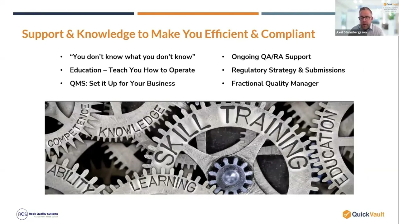 Accelerating Regulatory Success: QuickStart QMS Package for MedTech Start-ups