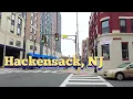 Walk tour in Hackensack New Jersey USA Midtown Bridge to Downtown Hackensack