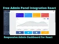 ReactJS Admin Panel Open Source Responsive Project Integration Tutorial