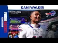 Kani Walker On Interception In Preseason Victory Buffalo Bills