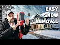Awesome snow removal tool for small jobs that won t hurt your back