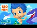 Gil Swims With Dolphins Sharks Whales w Molly Oona Nonny 2 Hours Bubble Guppies
