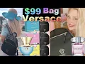 Versace Backpack gift set Versace gift with purchase Versace bag only 99