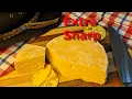 Extra Sharp Homemade Cheddar Cheese Aged 4 Years