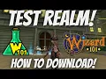 How to Download Test Realm in 2026 Wizard101 Tutorial