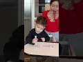 Lagu My 2 Year Old Deaf Son Writes His Name for the First Time!!! #shorts