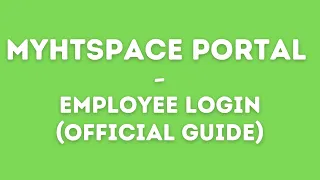 MyHTSpace Portal - Harris Teeter Employee Login Guide