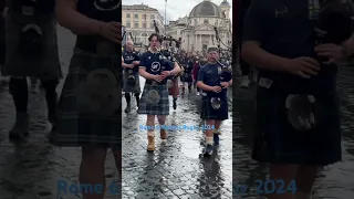Scottish Pipe March Rome 