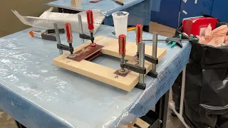 Sidetracked. A new idea for the lockers lids have keept me working on that idea