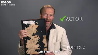 Game of Thrones Map of Westeros Quiz with Cast HBO Asia