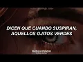 Dueto Las Palomas - Ojitos Verdes (Letra)