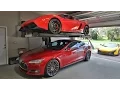 American Custom Lifts M1 4 5 One Single Post Car Lift Time Lapse Installation