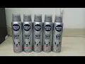 5x NIVEA Men Desodorante Antitranspirante Aerosol Silver Protect 150ml