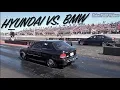 Hyundai Accent Drags A BMW M5 Not Once BUT TWICE