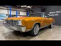 For Sale 1972 Chevy Monte Carlo Convertible 59 995 Nationwide Shipping Financing Available