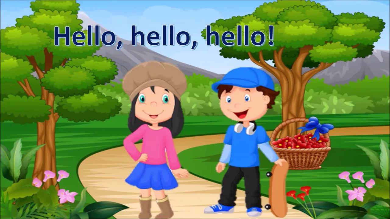 The hello song part 1 part 2 The hello song part 1 part 2