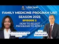 Best Programs to Apply as IMG Best Family Medicine List Residency Explorer FRIEDA Match 2025