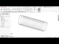 Spring 3D model Using Solid works Exercise No 06 Helix tool Swept tool