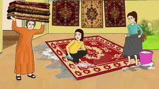 امي طلعت العطلة الصيفية من عيونا ،،، خلتنا نغسل كل الزوالي😭😡/ج2