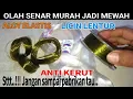OLAH SENAR BIASA JADI ISTIMEWA, SENAR KUAT DAN ALOT, ELASTIS, SENAR ANTI KERITING SENAR PANCING IKAN