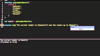 ES6 Destructuring Arrays