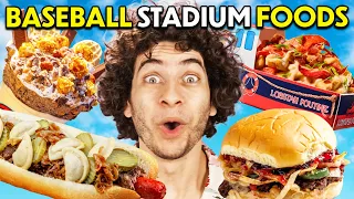 We Try The Craziest Baseball Stadium Foods