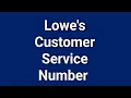 Lowe s Customer Service Number How To Contact Lowe s Customer Support