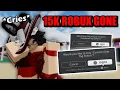 I Spent 15k Robux On Custom Nametags Roblox Combat Warriors