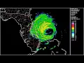 2019 Dorian - Melbourne FL WSR-88D Radar Animation 1280x720