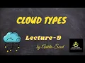 Cloud Types cloud computing Lec - 9 Ankita Sood