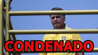 🚨Eu AVISEI que ISSO iria ACONTECER!🚨Bolsonaro foi CONDENADO a PRISÃO!🚨