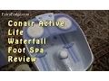 Conair Active Life Waterfall Foot Spa Review