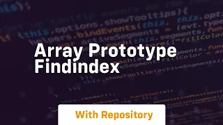 array prototype findindex