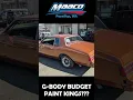 Would you trust let a Maaco location paint your G-Body Maybe you should