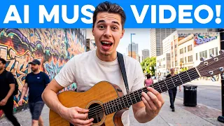 how to make a full ai music video for suno ai songs in 12 min 