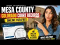 How to search Mesa Colorado County court records online for free