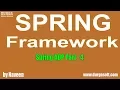 Java Spring Spring Framework Spring AOP Part - 4 by Naveen
