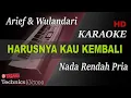Download Lagu ARIEF - HARUSNYA KAU KEMBALI ( NADA RENDAH ) || KARAOKE KN7000