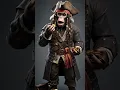 Download Lagu Captain Jack Monkey Sparrow | Ultra-Realistic Pirate Monkey #Shorts