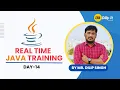 JAVA Real Time Training - Day 14 Static Non-Static Variables By Dilip IT Academy