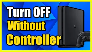 How to TURN OFF PS4 without Controller Easy Tutorial