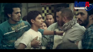 شاهد رد فعل تامر حسني في خناقة اخوه الصغير 