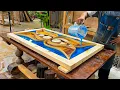 Download Lagu Want to Get This Stunning Sofa Table? Watch the Creative Process with a Young Woodworker!