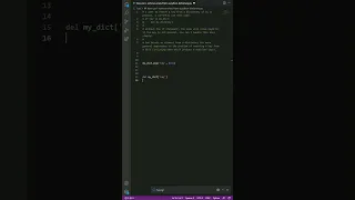 How can I remove a key from a Python dictionary