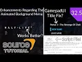 Valve Source Code 2013 Tutorial Episode 32 5 Enhancements Regarding The Animated Background Menu