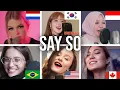 Download Lagu Who Sang It Best - Doja Cat - Say So (Canada,Indonesia,US,Netherlands,South Korea,Brazil) CoverMojo